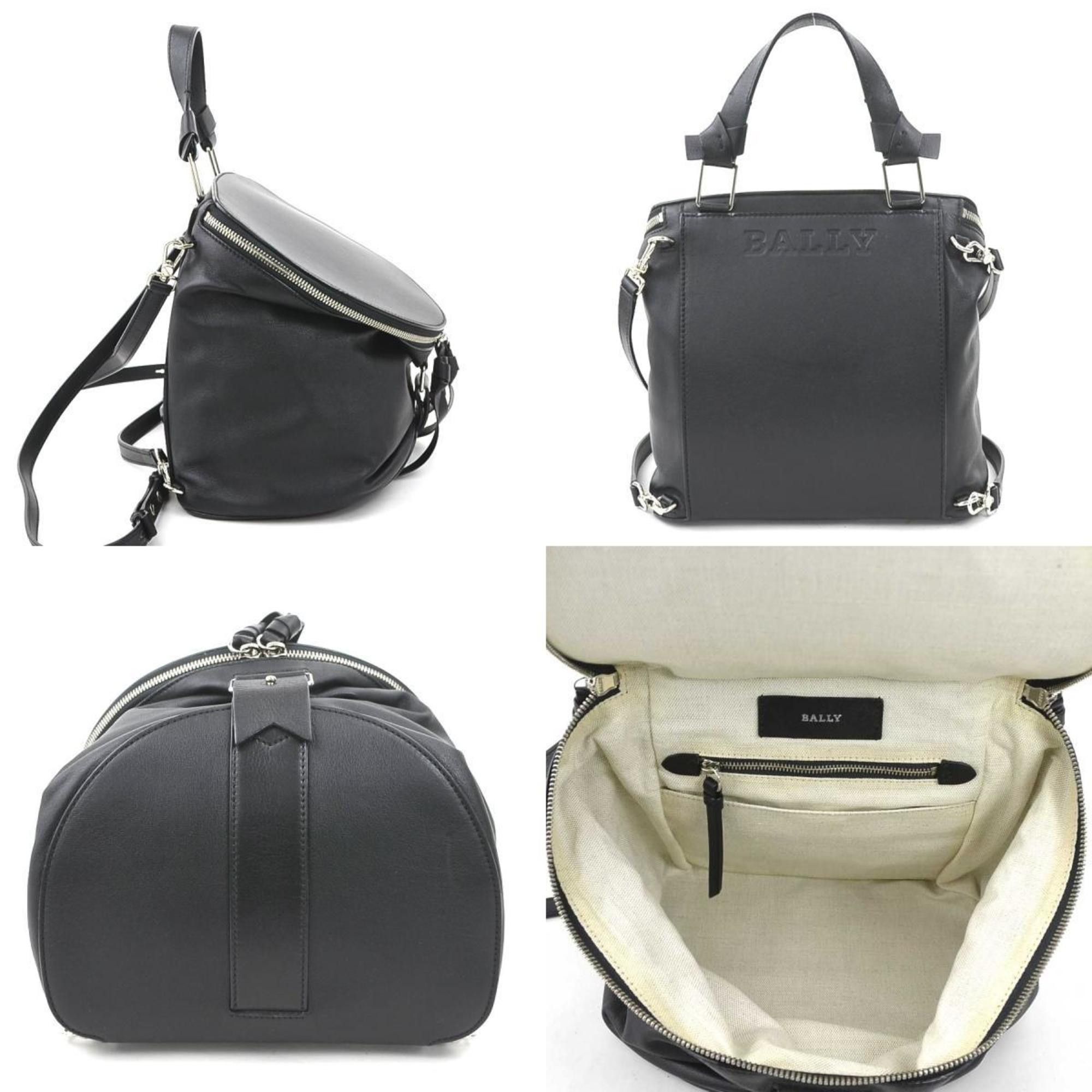 Bally BALLY Backpack Shoulder Bag HARRYET SM Leather Black Women's h31215g Size ONE SIZE - 2 Thumbnail