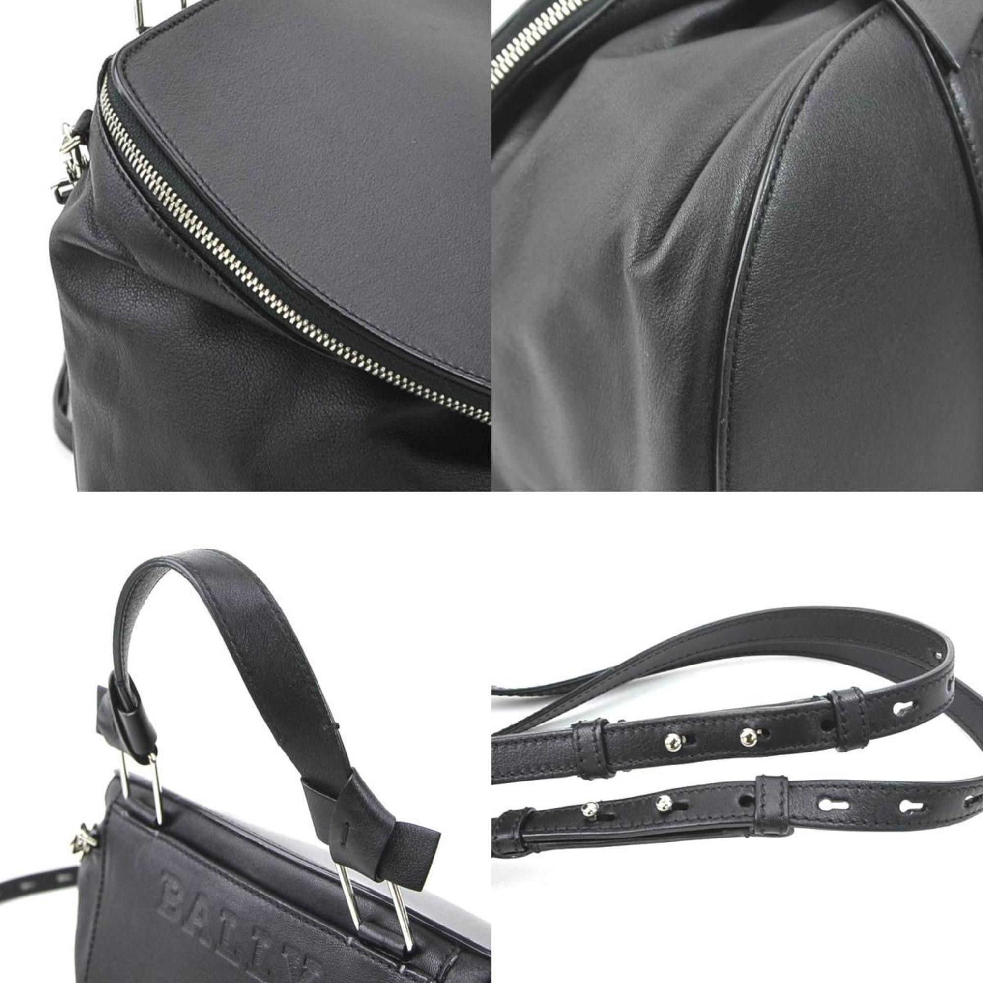 Bally BALLY Backpack Shoulder Bag HARRYET SM Leather Black Women's h31215g Size ONE SIZE - 3 Thumbnail