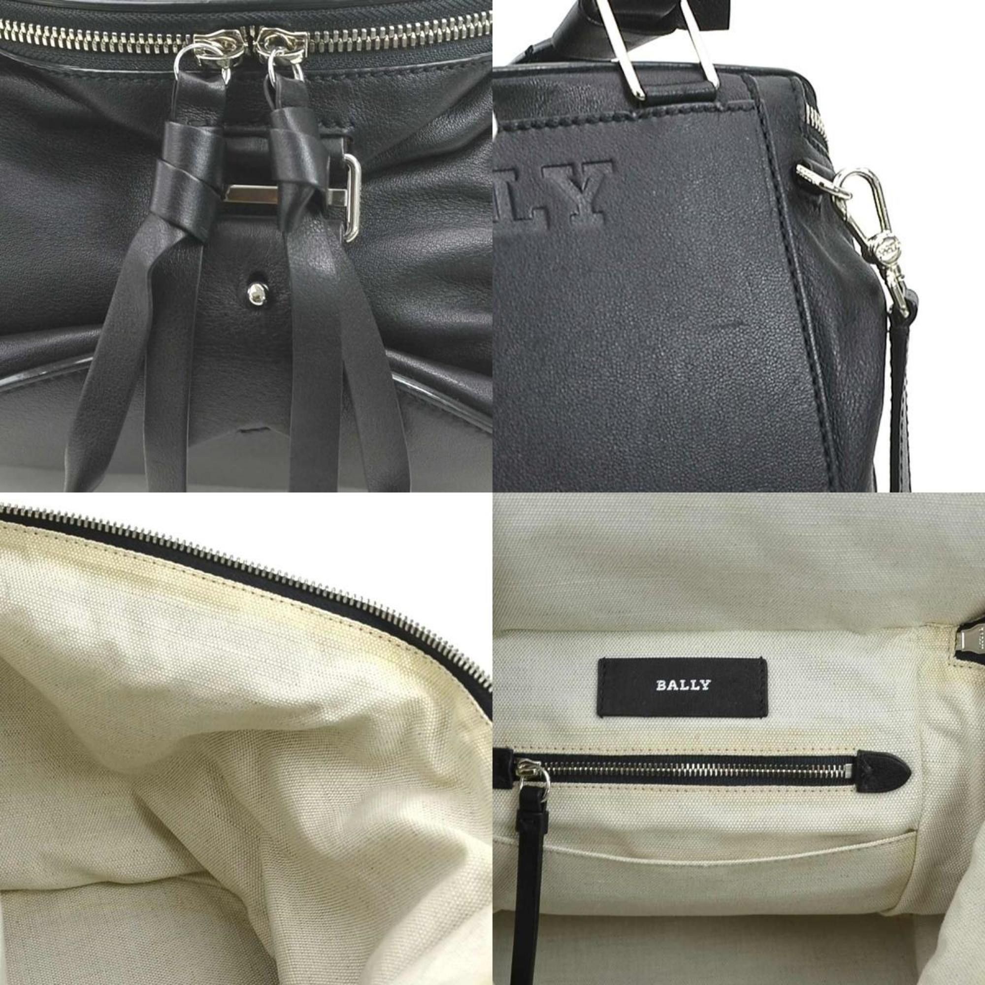 Bally BALLY Backpack Shoulder Bag HARRYET SM Leather Black Women's h31215g Size ONE SIZE - 4 Thumbnail