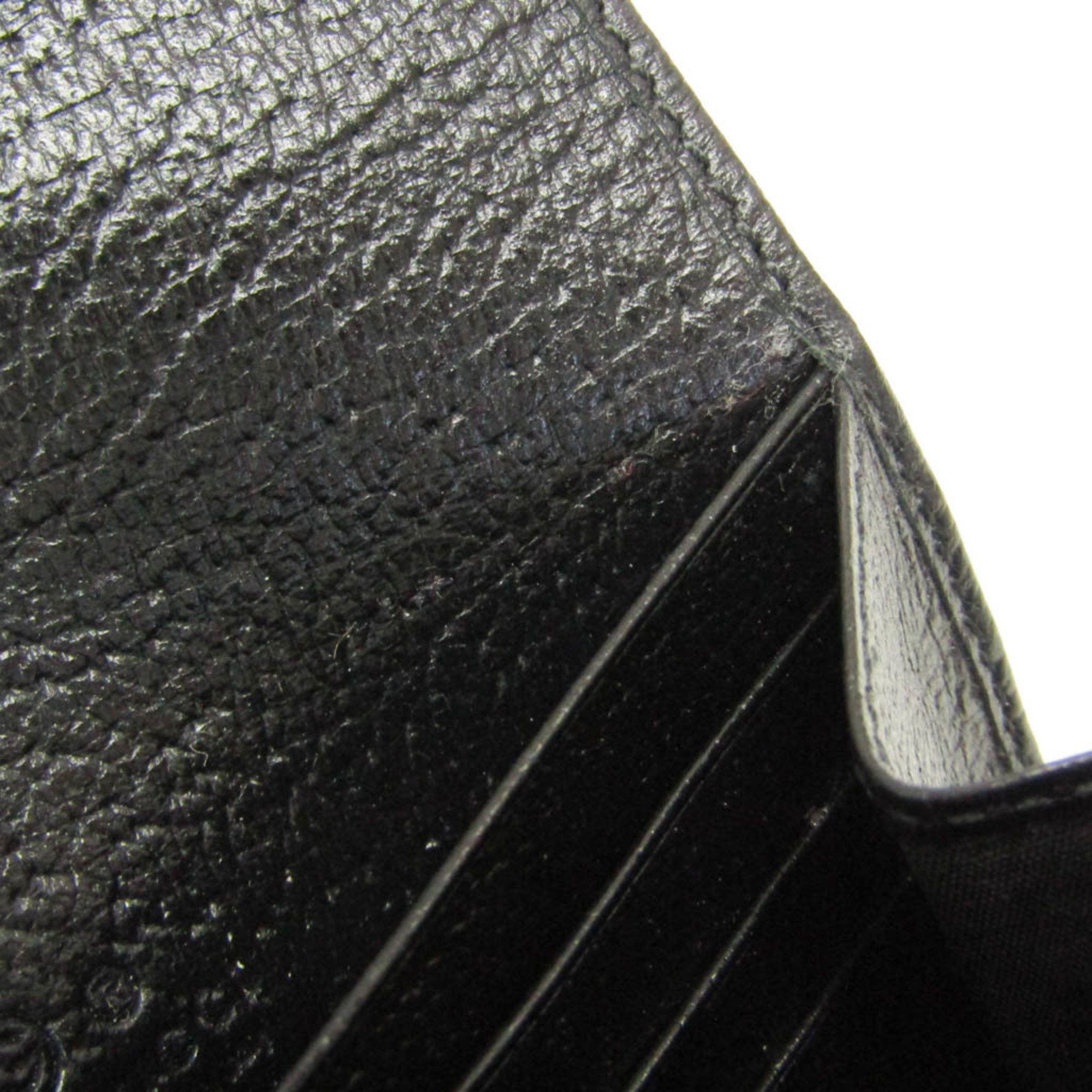 Gucci Gucci Ophidia Sherry Line Double G 719887 Men,Women Leather Wallet (bi-fold) Black Size ONE SIZE - 13 Thumbnail