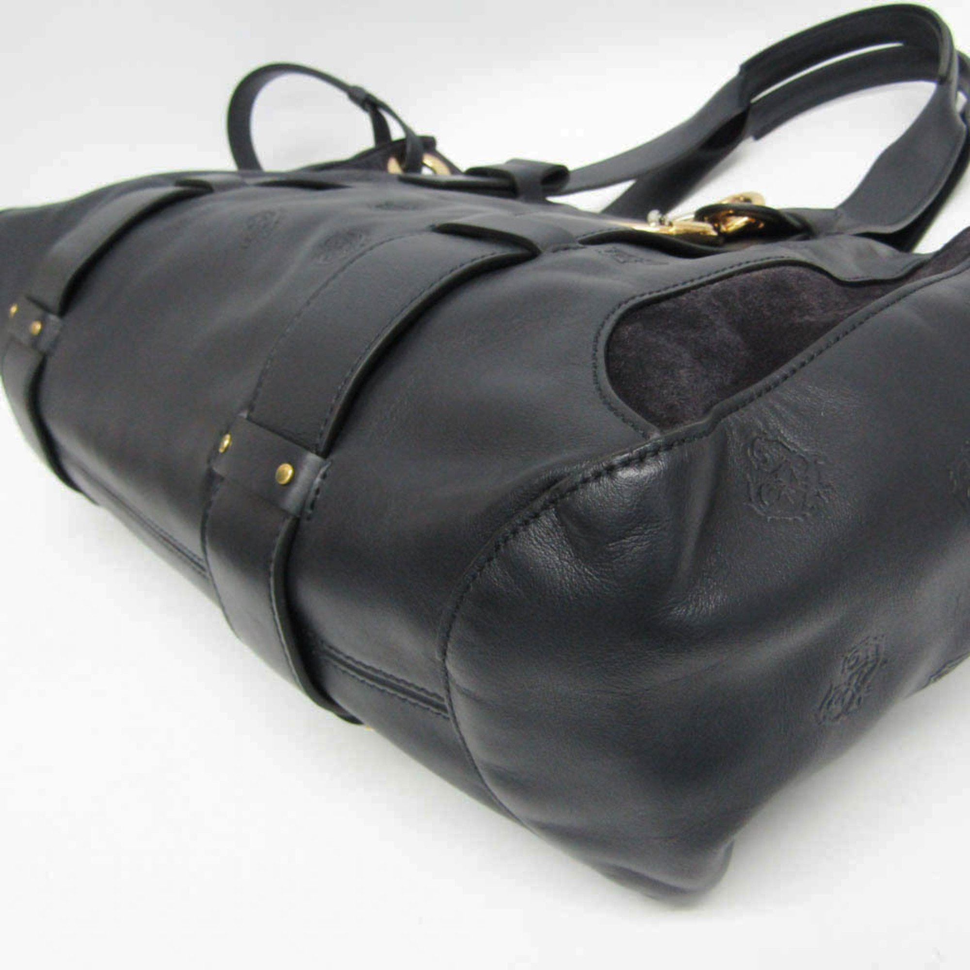 Chloe Chloé CHC18WS171A554D4 Women's Leather,Suede Tote Bag Dark Navy Size ONE SIZE - 5 Thumbnail