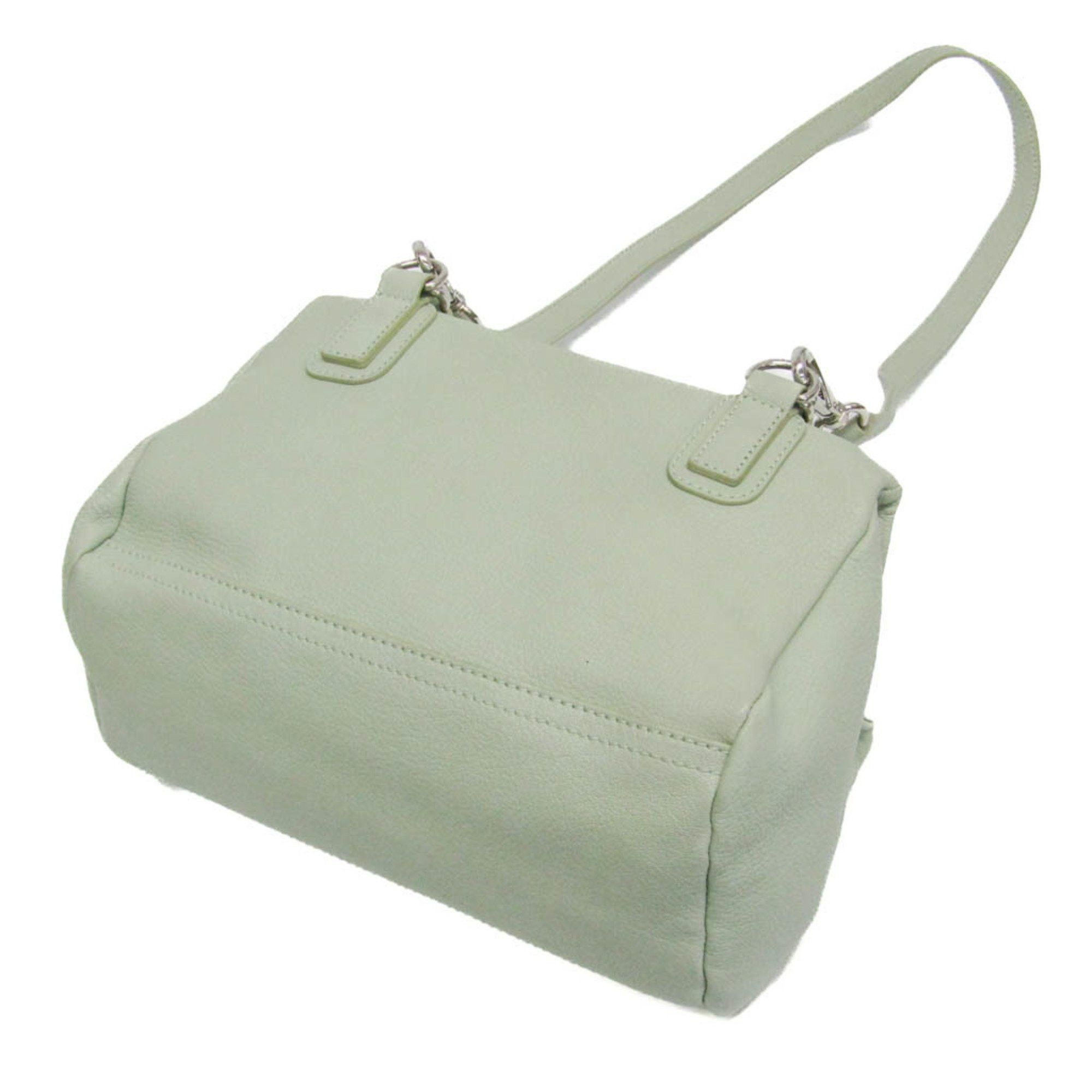 Givenchy Givenchy Pandora Small BB05251013 Women's Leather Handbag,Shoulder Bag Light Green Size ONE SIZE - 3 Thumbnail