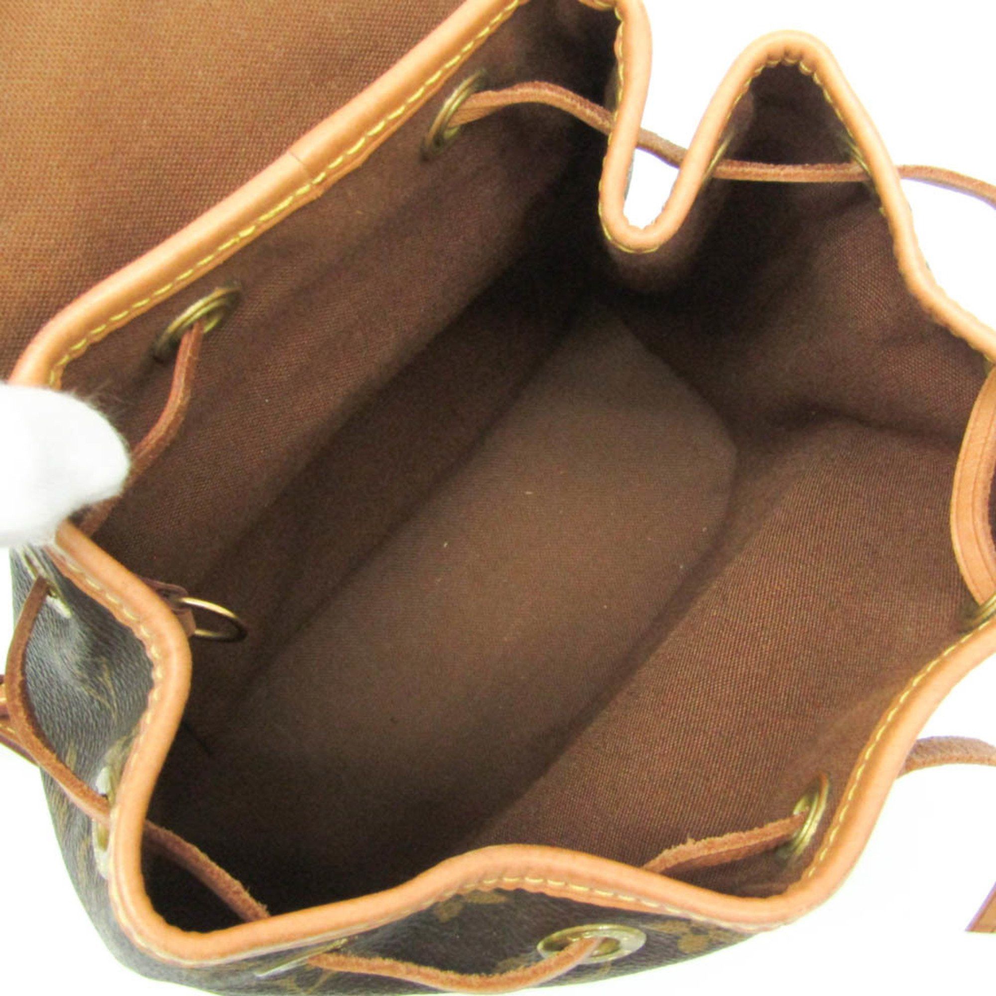 Louis Vuitton Louis Vuitton Monogram Mini Monsuri M51137 Women's Backpack Monogram Size ONE SIZE - 4 Thumbnail
