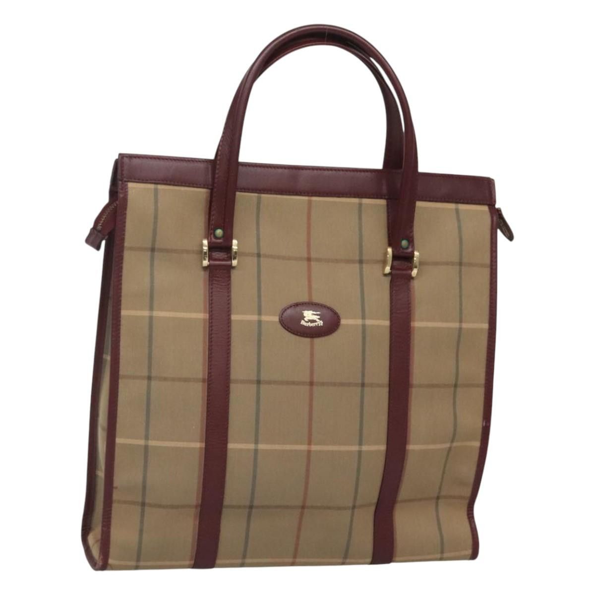 Burberry Burberry Vintage Check tote Size ONE SIZE - 15 Thumbnail