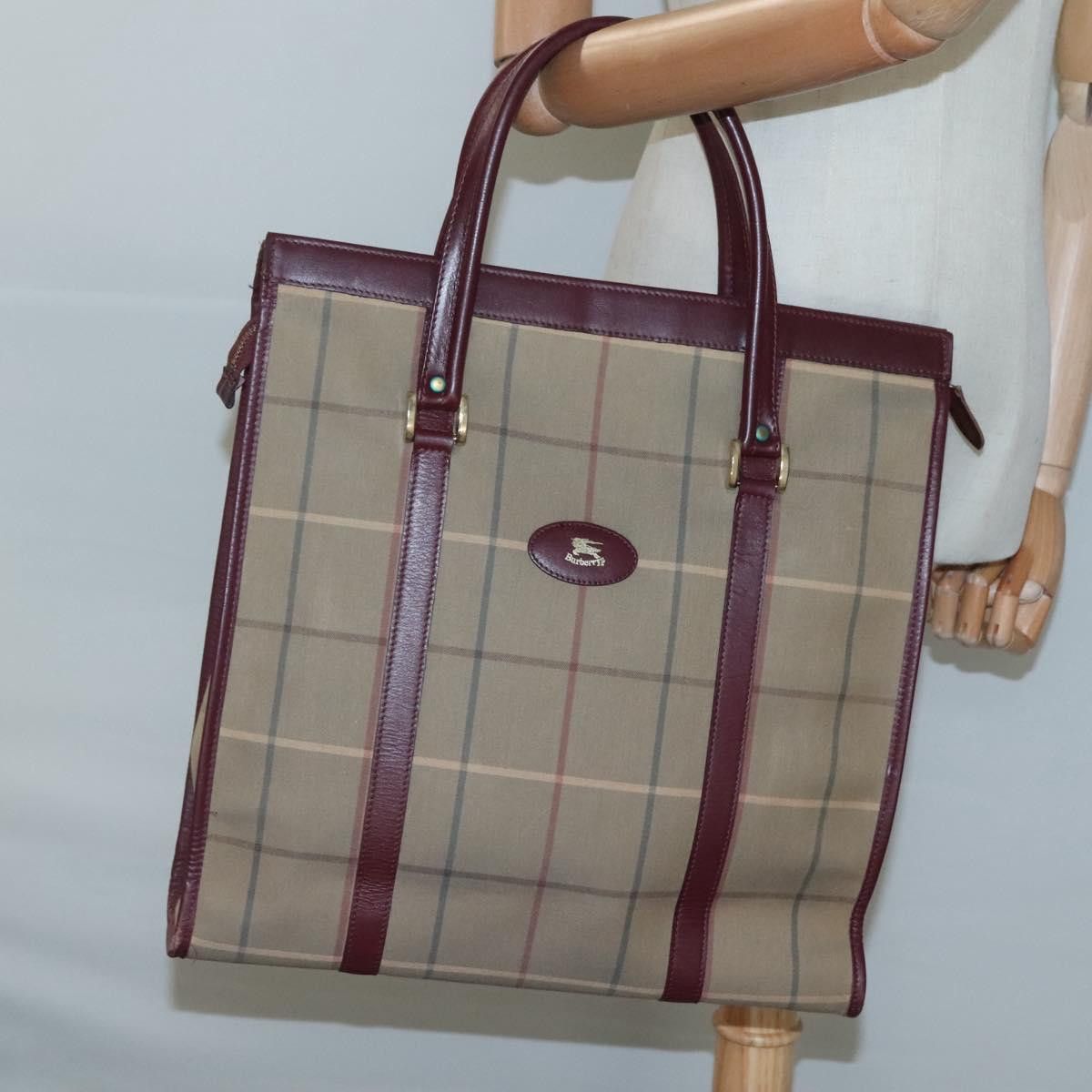 Burberry Burberry Vintage Check tote Size ONE SIZE - 13 Thumbnail