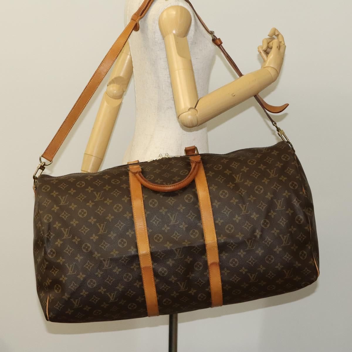Louis Vuitton Louis Vuitton Keepall Bandoulière 60 travel Size ONE SIZE - 17 Thumbnail