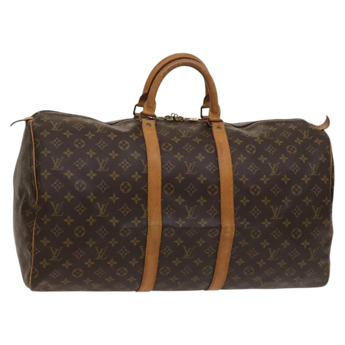 Louis Vuitton Louis Vuitton Keepall 55 travel Size ONE SIZE - 16 Thumbnail