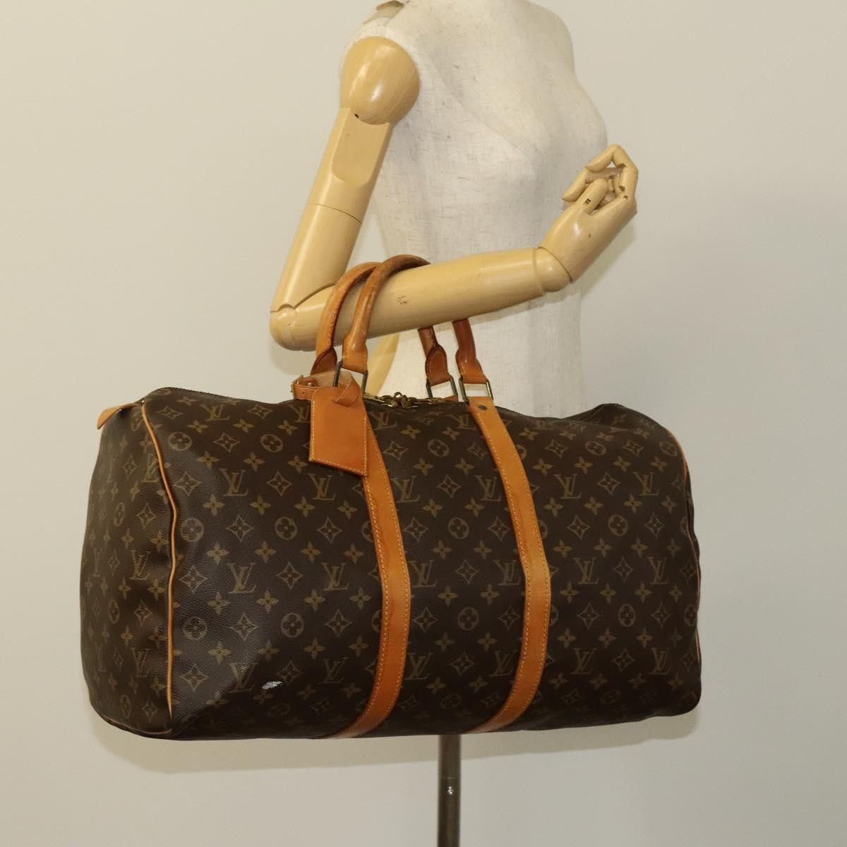 Louis Vuitton Louis Vuitton Keepall 50 travel Size ONE SIZE - 15 Thumbnail