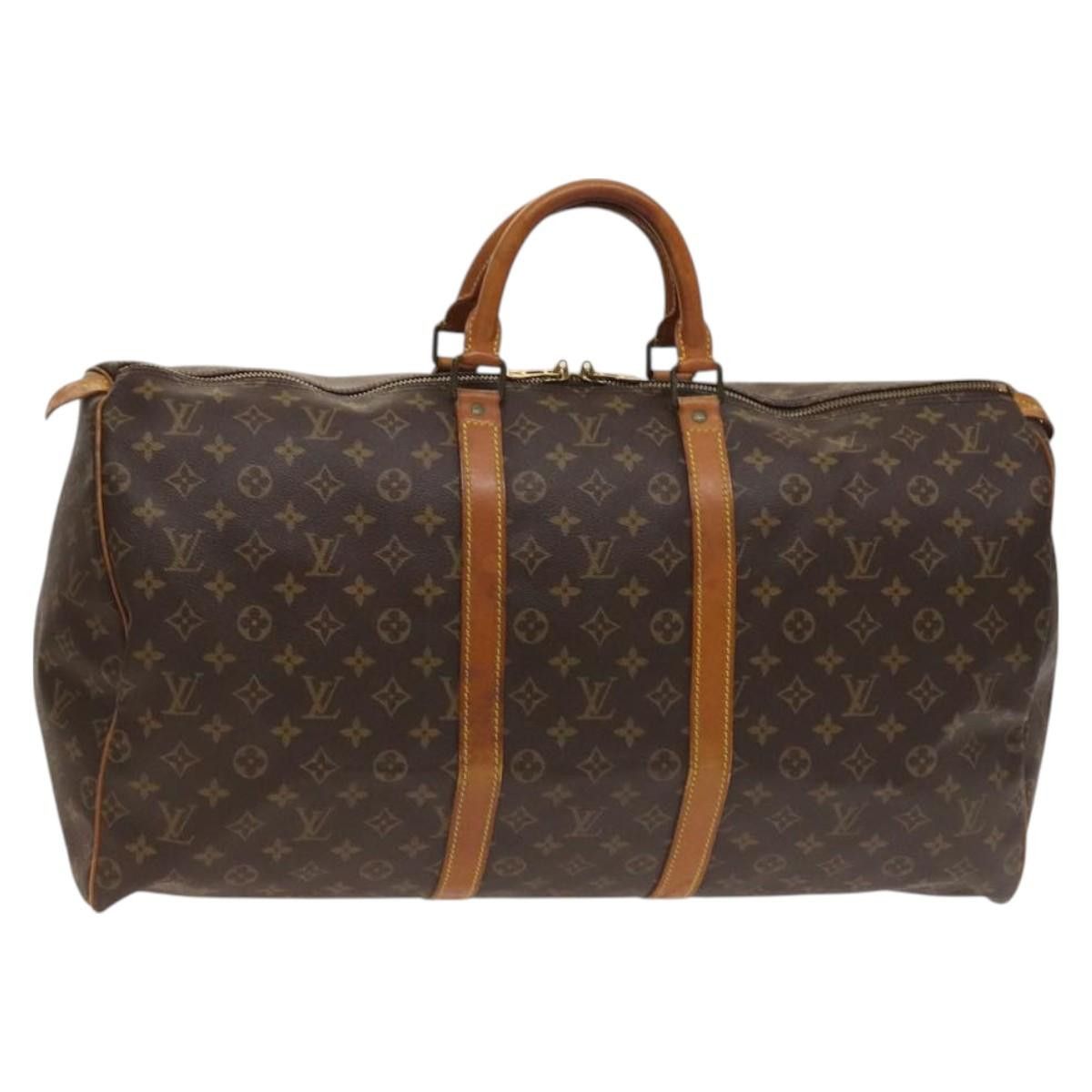 Louis Vuitton Louis Vuitton Keepall 55 travel Size ONE SIZE - 16 Thumbnail