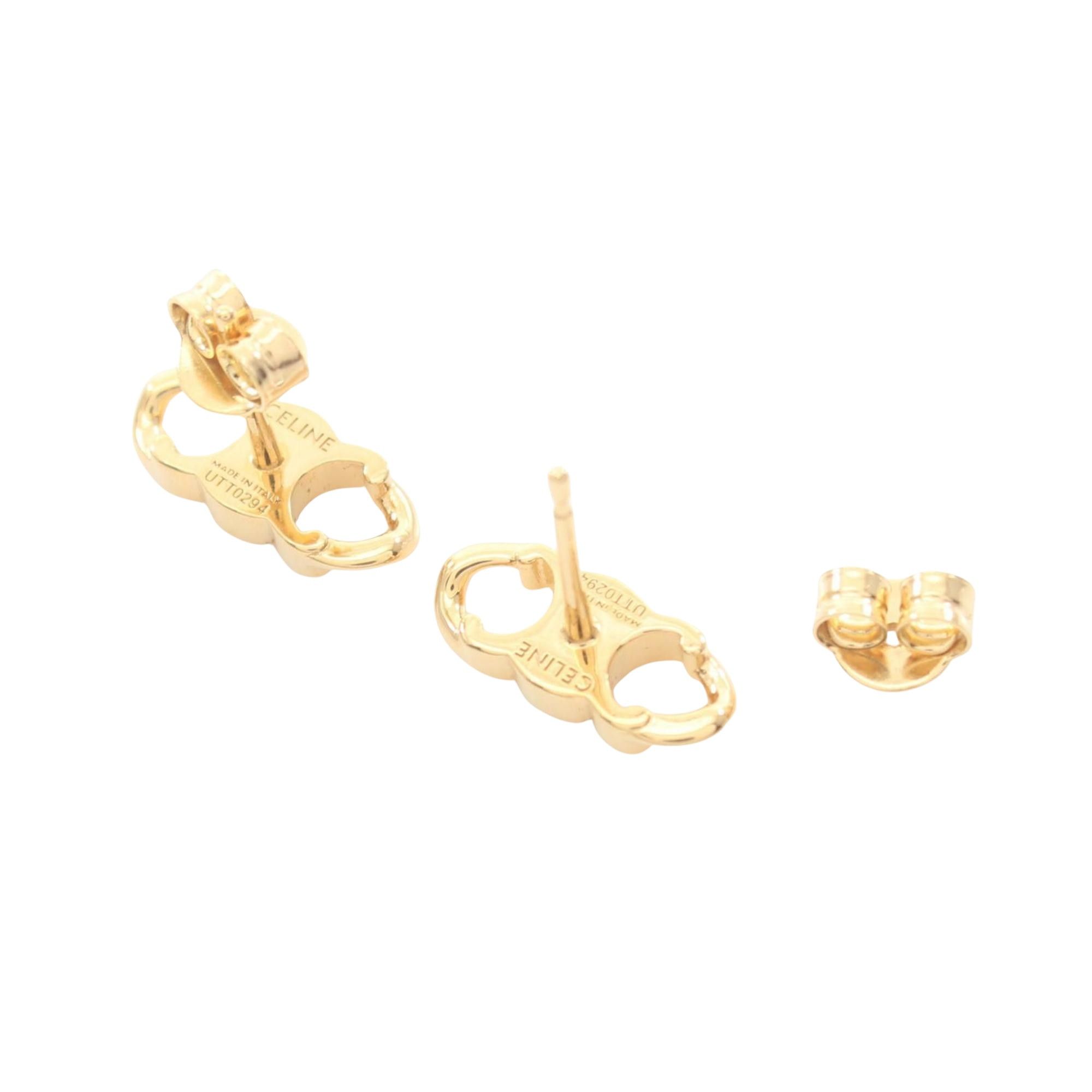 Celine Céline Triomphe earring Size ONE SIZE - 2 Thumbnail