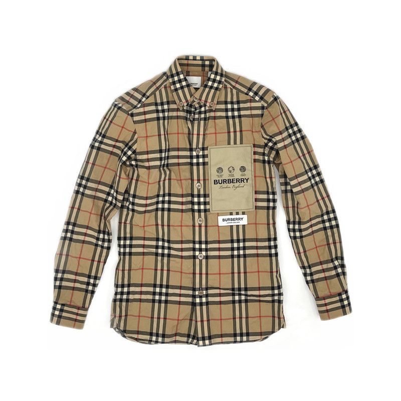 Burberry Burberry Check Long Sleeve Shirt 0079 Size US XXS / EU 40 - 7 Thumbnail