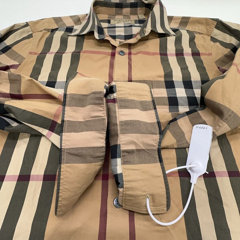 Burberry Burberry Check Long Sleeve Shirt for Men 0079 Size US S / EU 44-46 / 1 - 3 Thumbnail