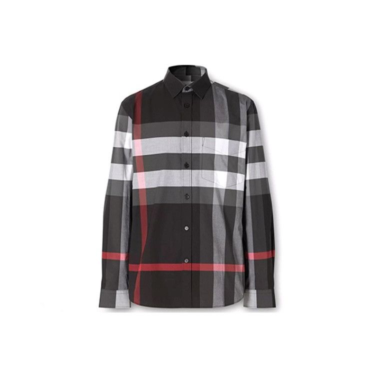 Burberry Classic Check Long Sleeve Shirt for Men 0079