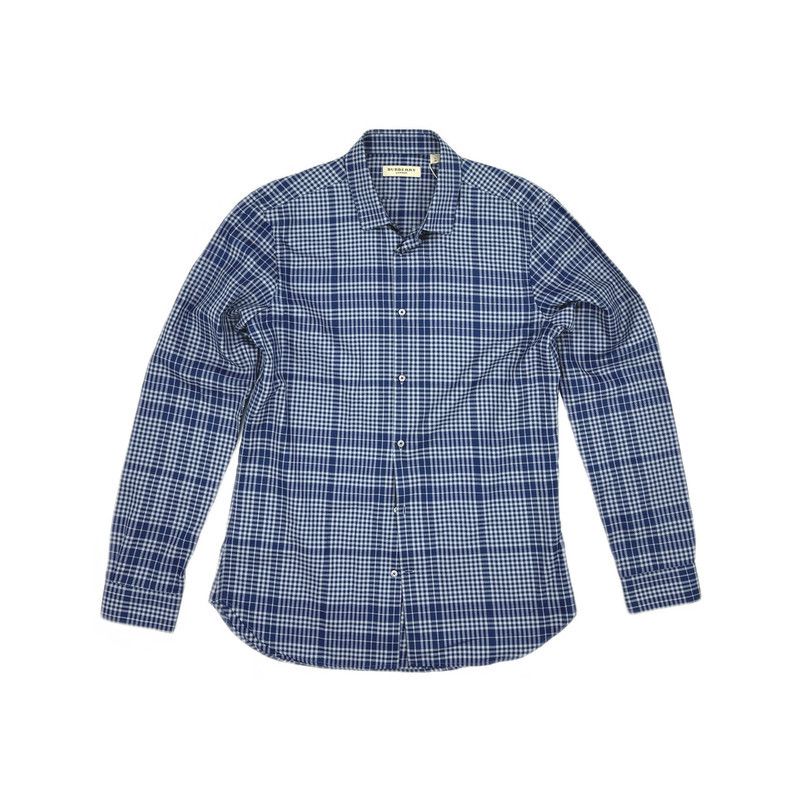 Burberry Burberry Stylish Striped Button-Up Long Sleeve Shirt 0079 Size US L / EU 52-54 / 3 - 4 Thumbnail