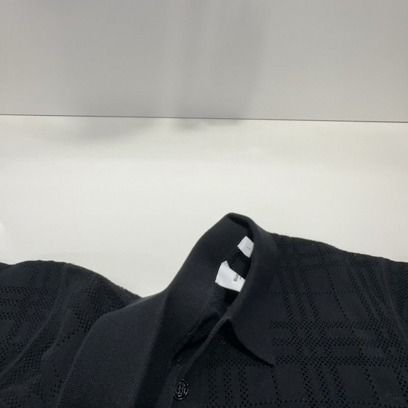 Burberry Burberry SS23 Black Cotton Polo Shirt for Men 0079 Size US L / EU 52-54 / 3 - 5 Thumbnail