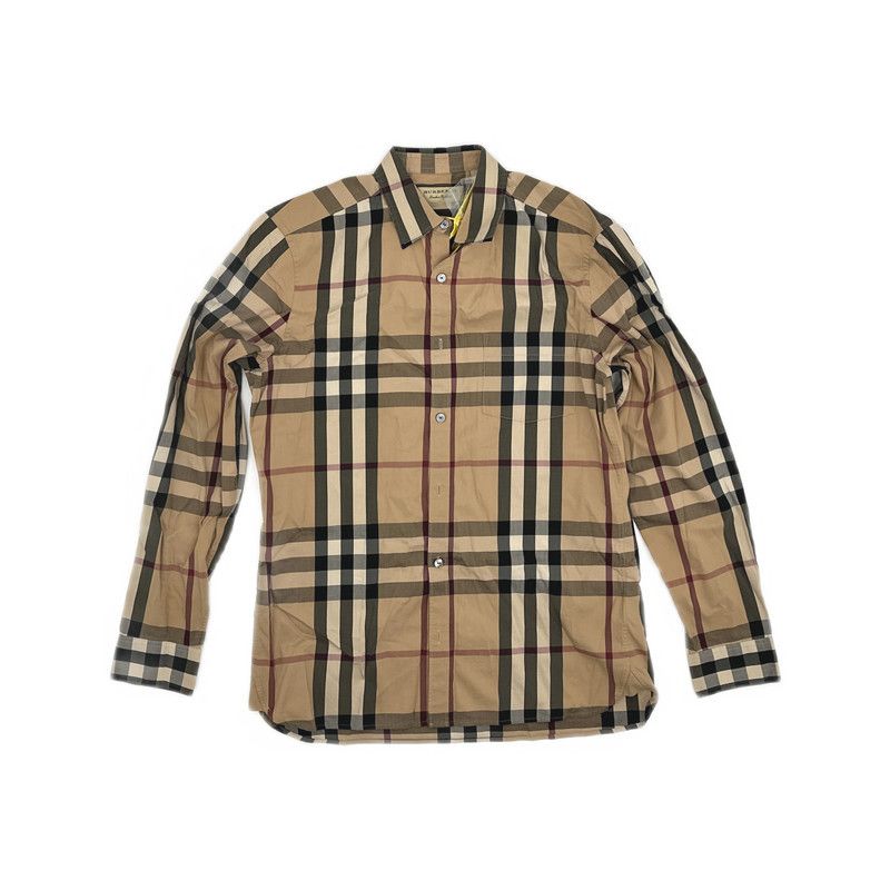 Burberry Burberry Plaid Button-Up Long Sleeve Shirt 0079 Size US M / EU 48-50 / 2 - 6 Thumbnail