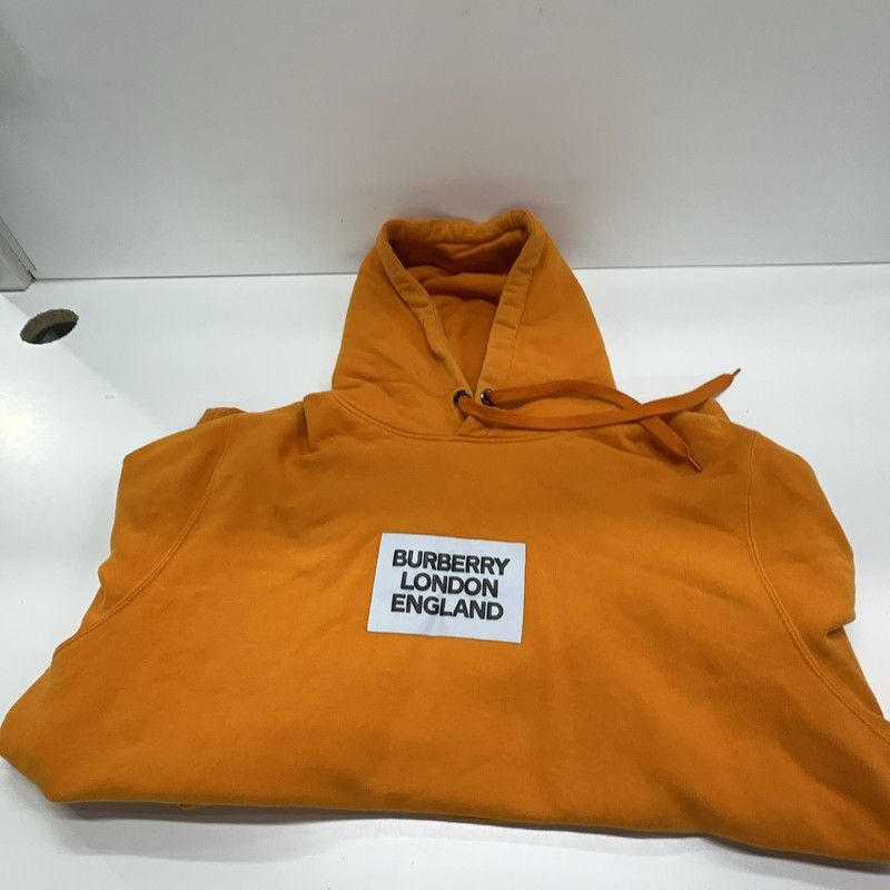 Burberry Burberry Orange Hooded Sweatshirt 0079 Size US L / EU 52-54 / 3 - 6 Thumbnail