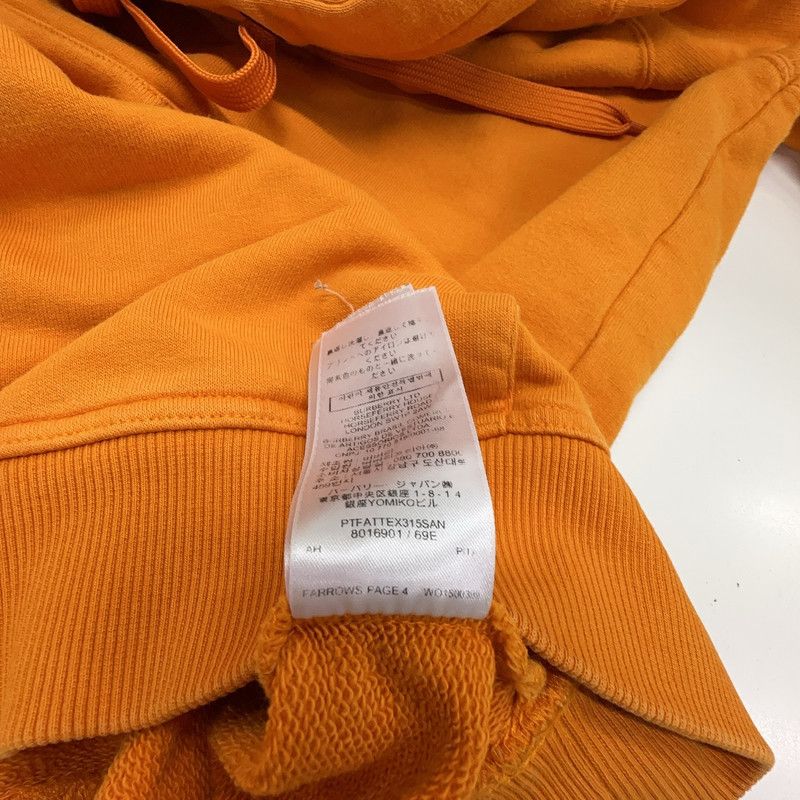 Burberry Burberry Orange Hooded Sweatshirt 0079 Size US L / EU 52-54 / 3 - 12 Thumbnail