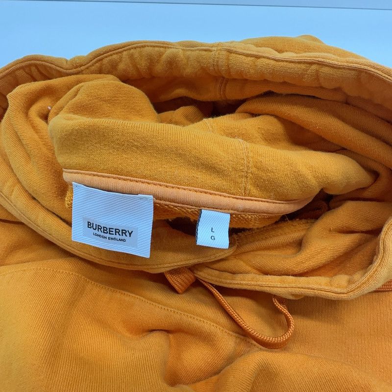 Burberry Burberry Orange Hooded Sweatshirt 0079 Size US L / EU 52-54 / 3 - 11 Thumbnail