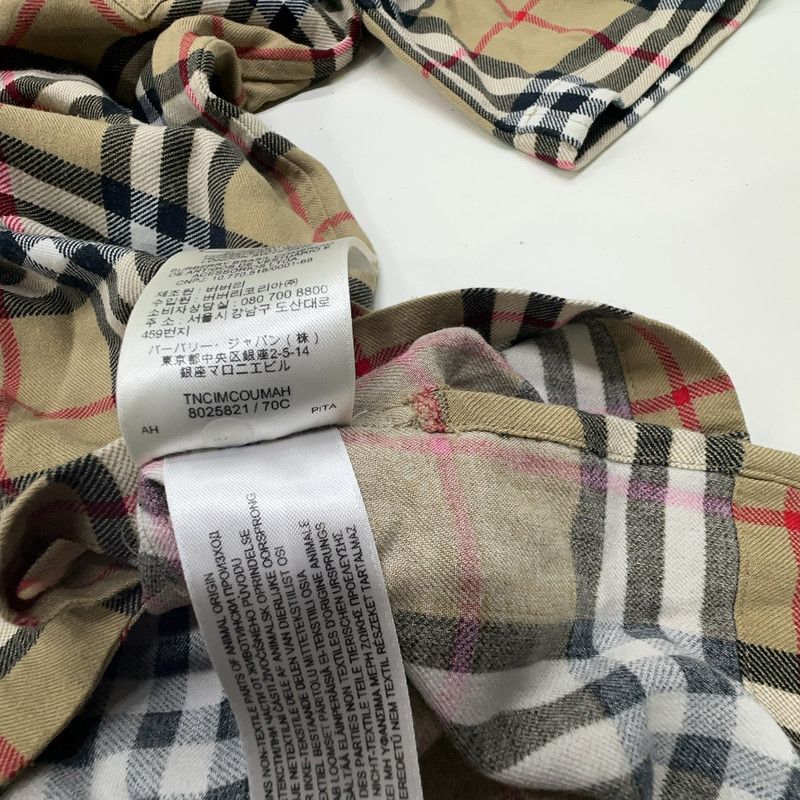 Burberry Burberry Vintage Plaid Short Sleeve Shirt 0079 Size US XS / EU 42 / 0 - 4 Thumbnail