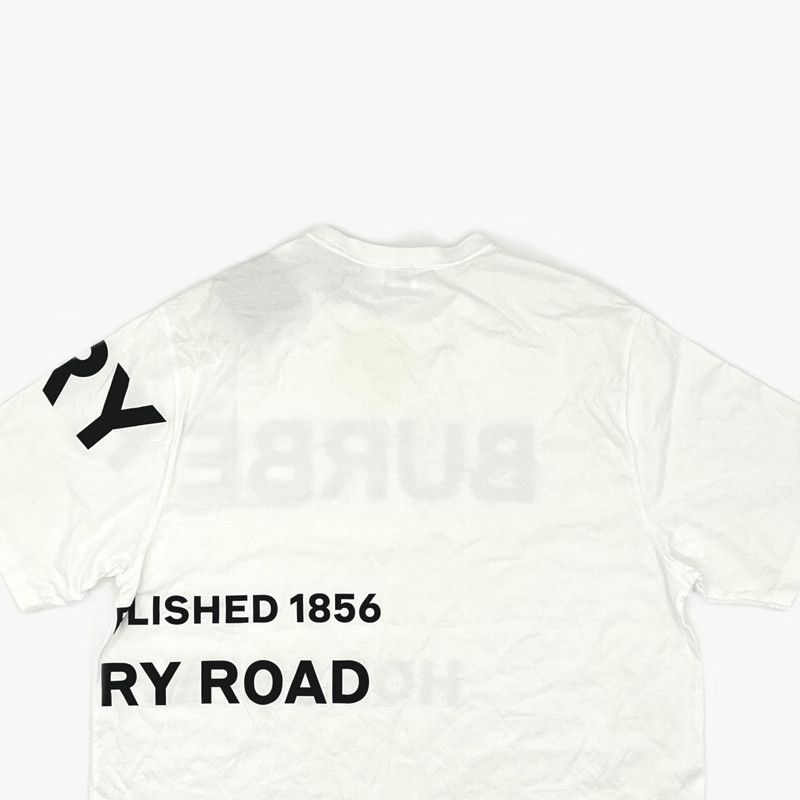 Burberry Burberry Horseferry Oversized White T-Shirt 0079 Size US XXL / EU 58 / 5 - 8 Thumbnail