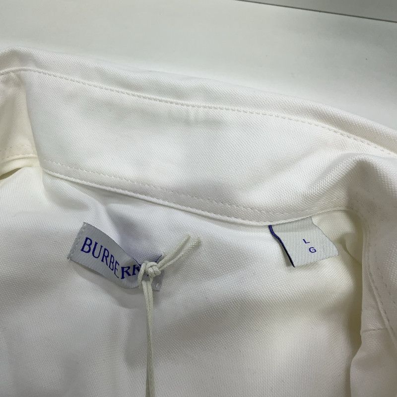 Burberry Burberry Casual Long Sleeve Shirt in Raindrop Color 0079 Size US L / EU 52-54 / 3 - 3 Thumbnail