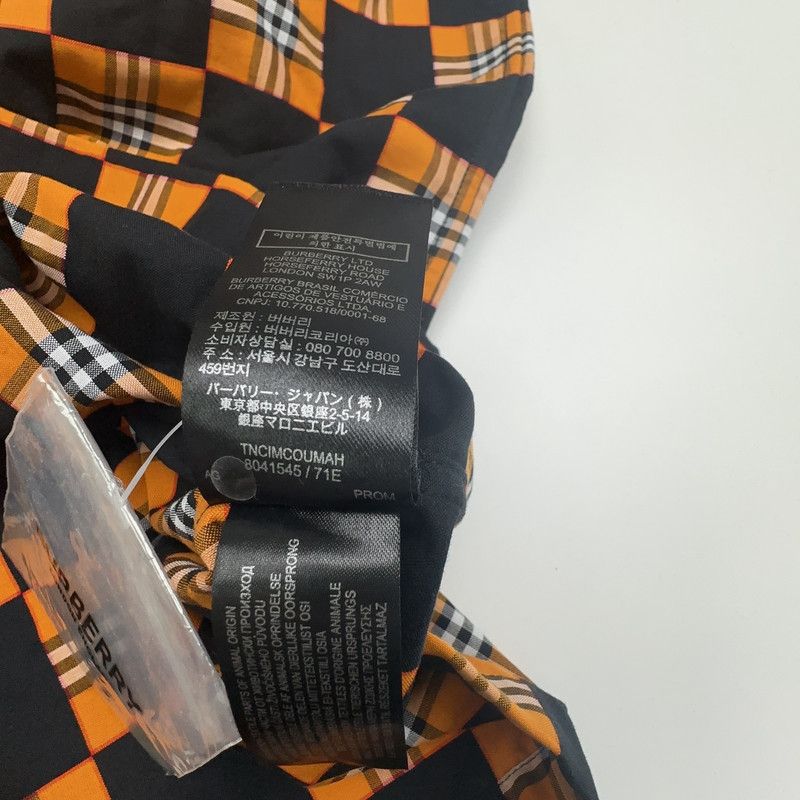 Burberry Burberry Colorful Plaid Short Sleeve Shirt 0079 Size US S / EU 44-46 / 1 - 4 Thumbnail