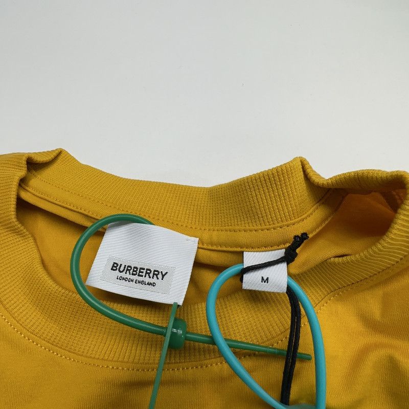 Burberry Burberry Logo Print Loose Short Sleeve T-shirt 0079 Size US M / EU 48-50 / 2 - 2 Thumbnail