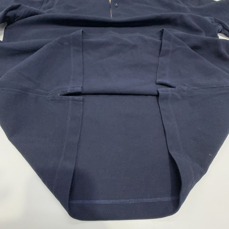 Burberry Burberry Logo Embroidery Navy Polo Shirt 0079 Size US L / EU 52-54 / 3 - 6 Thumbnail