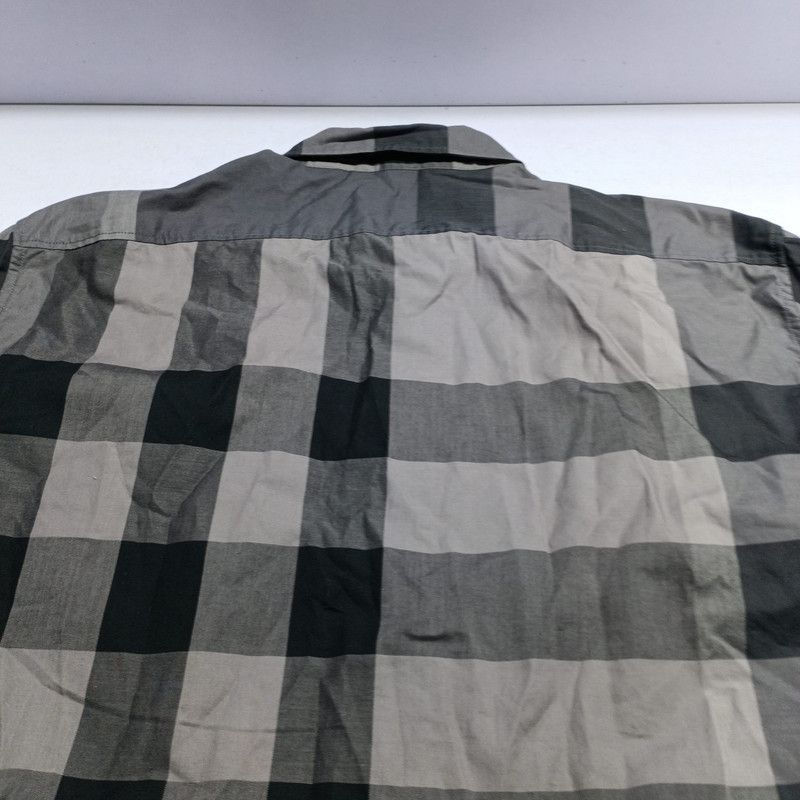 Burberry Burberry Brown Long Sleeve Checked Shirt 0079 Size US L / EU 52-54 / 3 - 5 Thumbnail