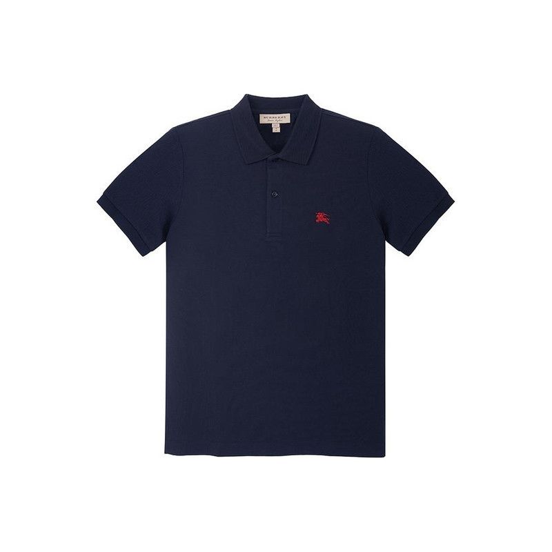 Burberry Burberry Embroidered Logo Short Sleeve Polo Shirt 0079 Size US S / EU 44-46 / 1 - 4 Thumbnail