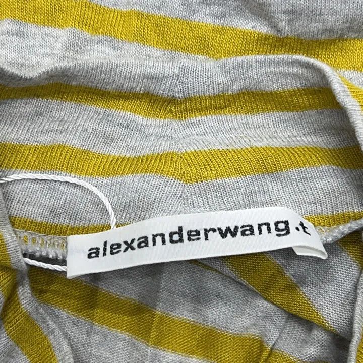 Alexander Wang Alexander Wang Striped Long Sleeve Crop Top 0079 Size S / US 4 / IT 40 - 6 Thumbnail