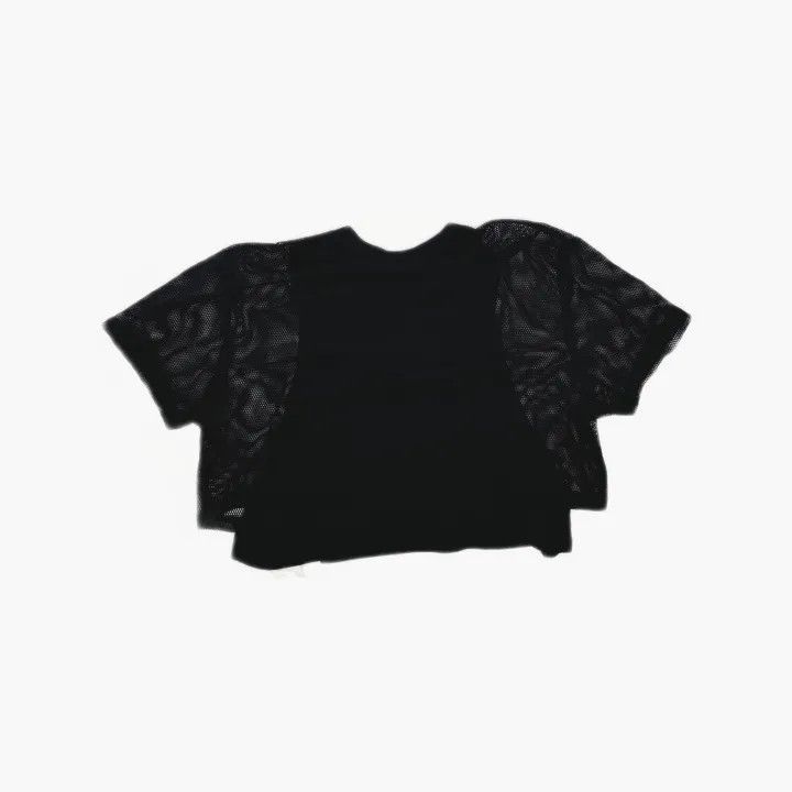 Alexander Wang Alexander Wang Stylish Black Short Sleeve Top 0079 Size M / US 6-8 / IT 42-44 - 3 Thumbnail