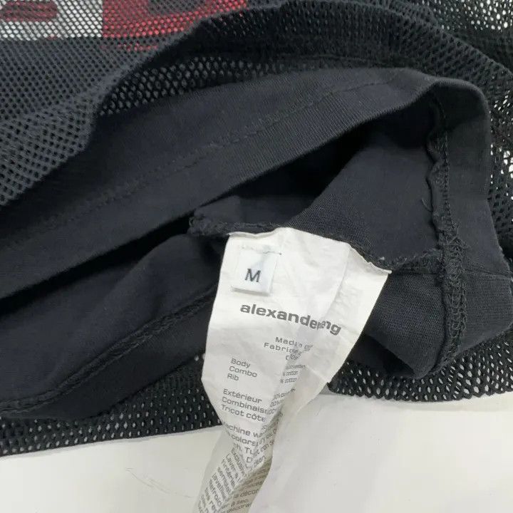 Alexander Wang Alexander Wang Stylish Black Short Sleeve Top 0079 Size M / US 6-8 / IT 42-44 - 4 Thumbnail