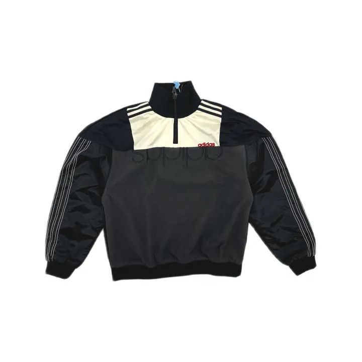 Alexander Wang Adidas x Alexander Wang Black Half-Zip Jacket 0079 Size S / US 4 / IT 40 - 2 Thumbnail