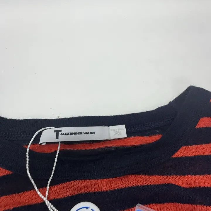Alexander Wang Alexander Wang Casual Striped Long Sleeve Top 0079 Size XS / US 0-2 / IT 36-38 - 4 Thumbnail