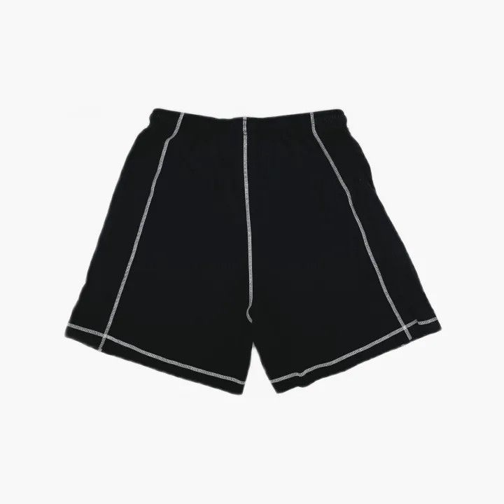 Adidas Alexander Wang Black Tear Logo Casual Shorts 0079 Size 28" / US 6 / IT 42 - 3 Thumbnail