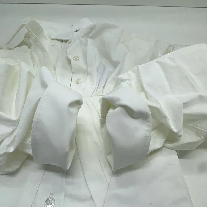 Alexander Wang Alexander Wang Stylish Cropped Long Sleeve Shirt 0079 Size S / US 4 / IT 40 - 14 Thumbnail