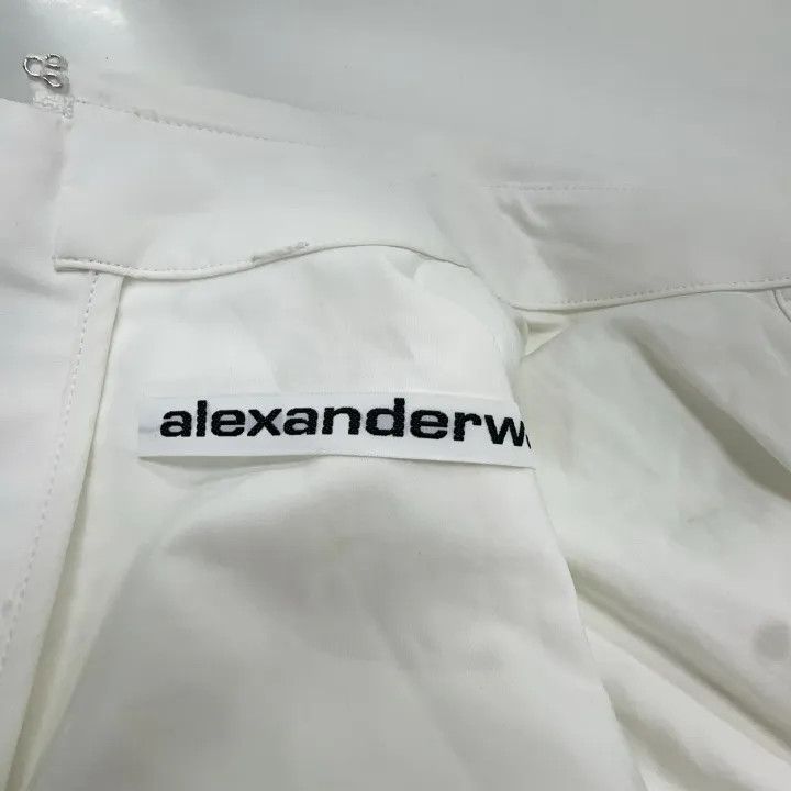 Alexander Wang Alexander Wang Stylish Cropped Long Sleeve Shirt 0079 Size S / US 4 / IT 40 - 5 Thumbnail