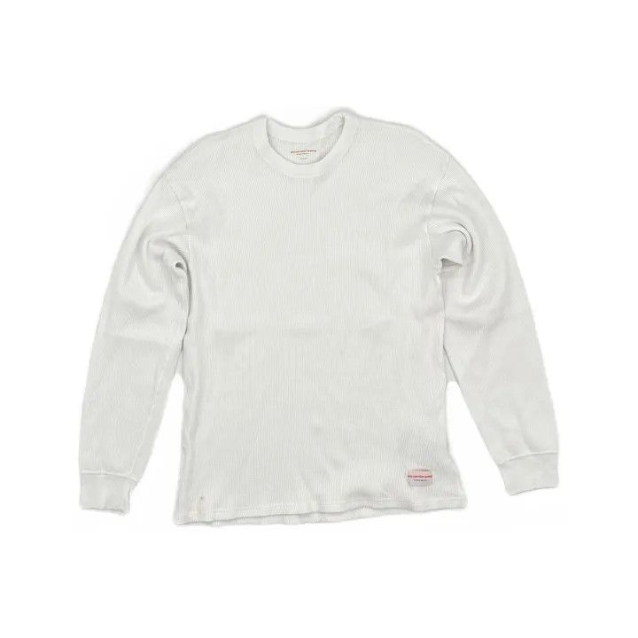 Alexander Wang Alexander Wang Long Sleeve Waffle Tee 0079 Size XS / US 0-2 / IT 36-38 - 2 Thumbnail