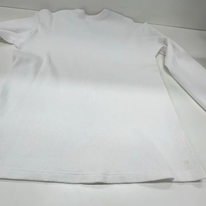 Alexander Wang Alexander Wang Long Sleeve Waffle Tee 0079 Size XS / US 0-2 / IT 36-38 - 9 Thumbnail