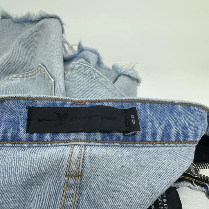 Alexander Wang Alexander Wang Fashionable Side Zip Denim Skirt 0079 Size 25" / US 0 / IT 36 - 5 Thumbnail