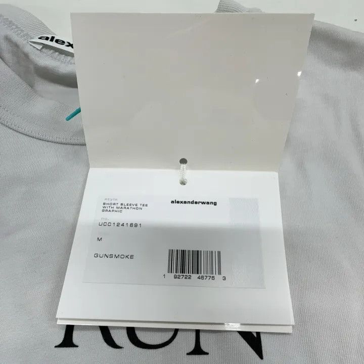 Alexander Wang Alexander Wang White Graphic Crewneck T-Shirt 0079 Size M / US 6-8 / IT 42-44 - 6 Thumbnail