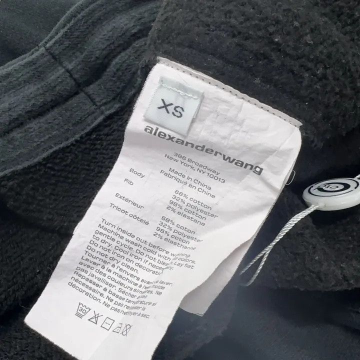 Alexander Wang Alexander Wang Black Knit Drawstring Long Pants 0079 Size 22" - 5 Thumbnail