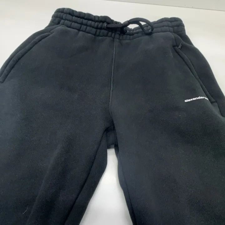 Alexander Wang Alexander Wang Black Knit Drawstring Long Pants 0079 Size 22" - 8 Thumbnail