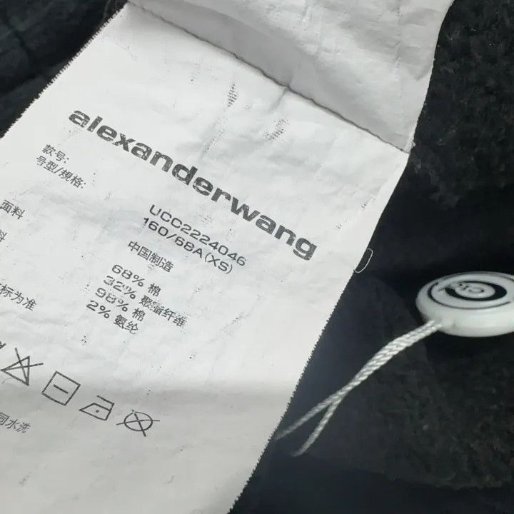 Alexander Wang Alexander Wang Black Knit Drawstring Long Pants 0079 Size 22" - 6 Thumbnail