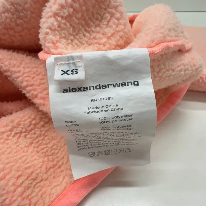 Alexander Wang Alexander Wang FW22 Letter Print Hoodie 0079 Size XS / US 0-2 / IT 36-38 - 5 Thumbnail