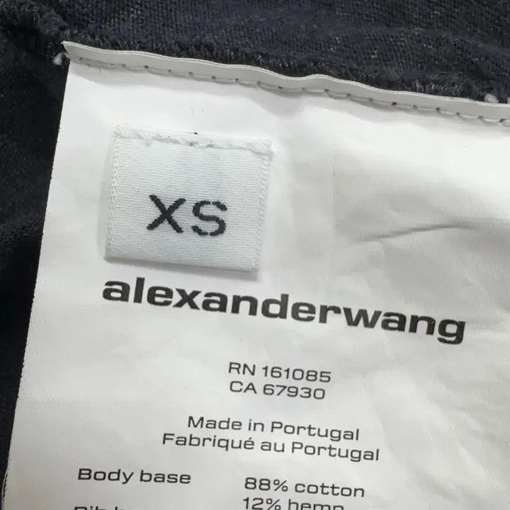 Alexander Wang Alexander Wang Casual Fashion Short Sleeve T-Shirt 0079 Size XS / US 0-2 / IT 36-38 - 4 Thumbnail