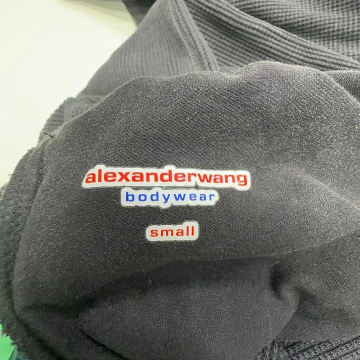 Alexander Wang Alexander Wang Black Relaxed Knit Sweatpants 0079 Size 23" - 2 Thumbnail