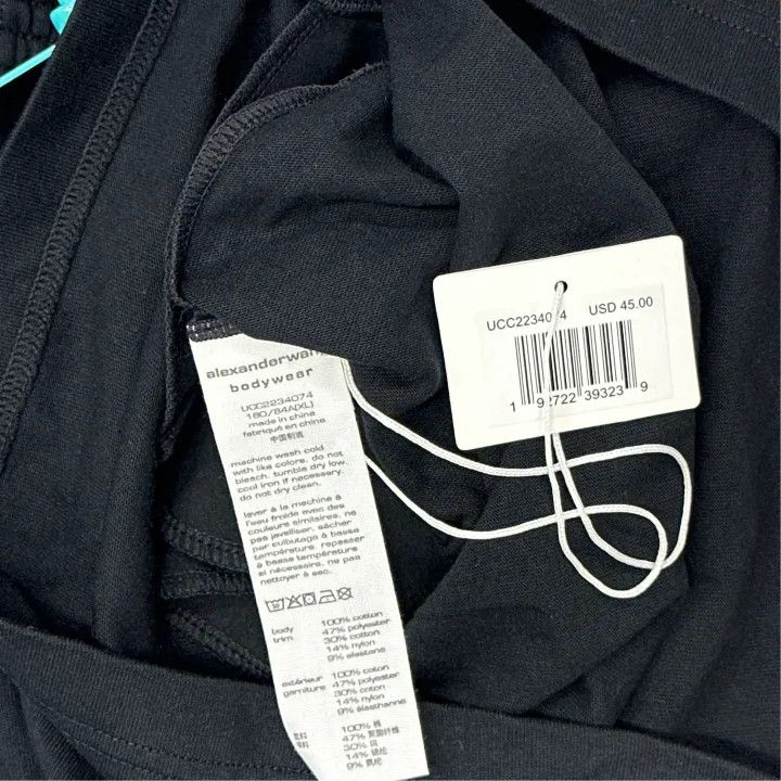 Alexander Wang Alexander Wang Black Casual Elastic Waist Shorts 0079 Size 32" / US 10 / IT 46 - 2 Thumbnail